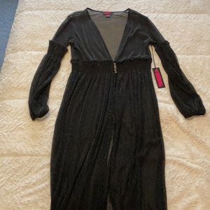 70s Style Sheer Duster/Robe